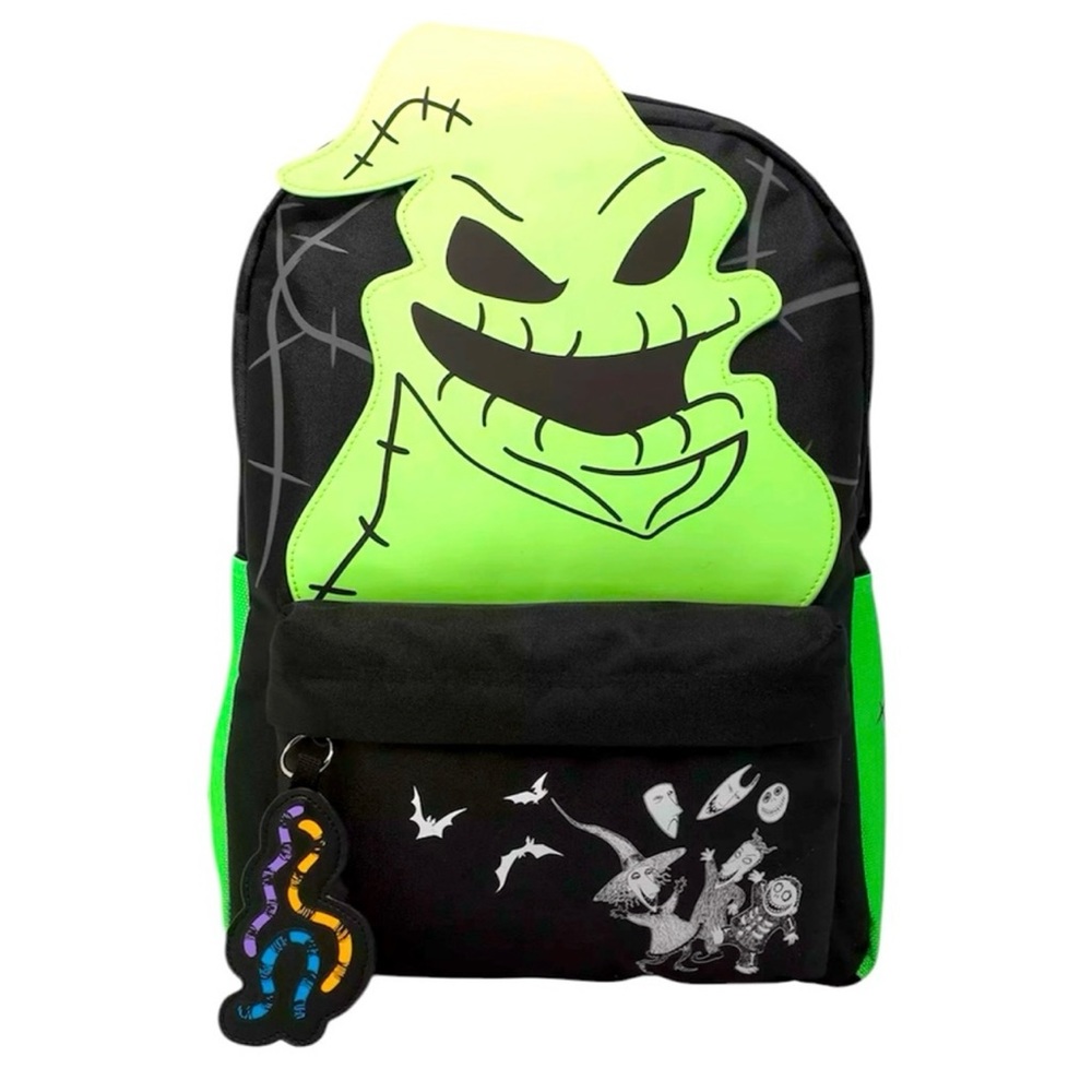 Neon Green and Black Backpack